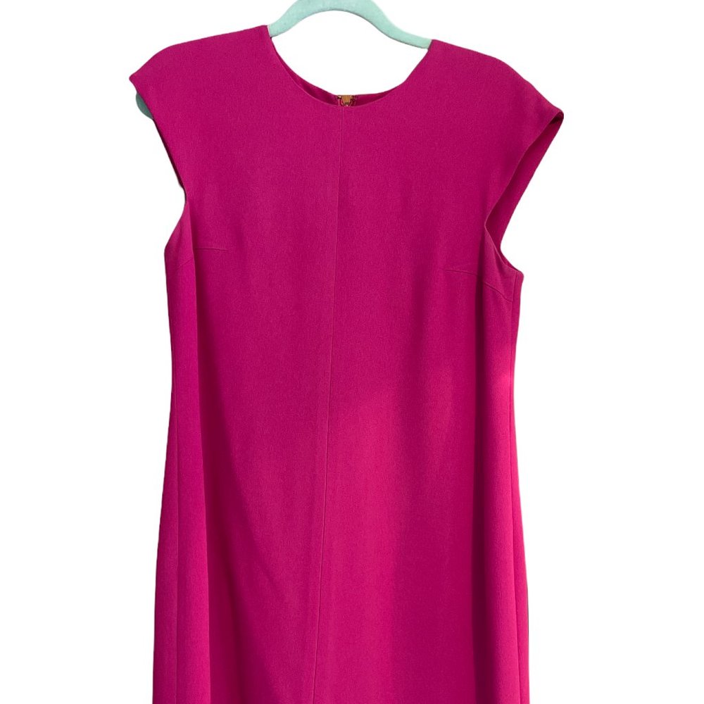 Saint Larent Paris Pink Short-Sleeved Dress